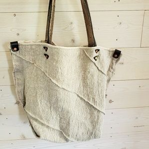 Arden and James Linen tote handbag 💓